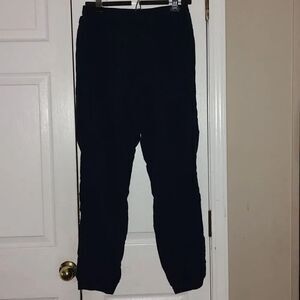 Patagonia  blue nylon cuffed training  workout wind pants  Sz S